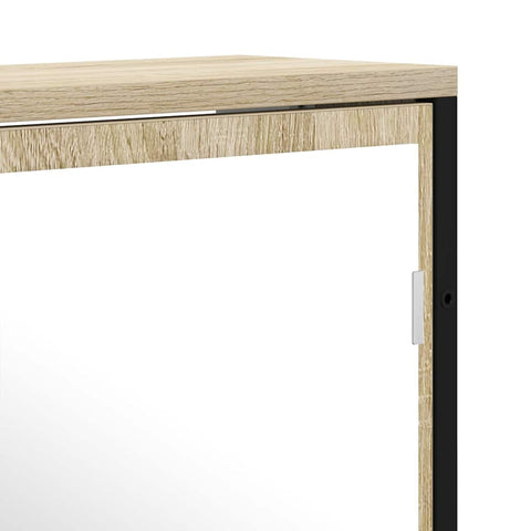 vidaXL Bathroom Mirror with Door Beige 60 x 16 x 60 cm Engineered wood