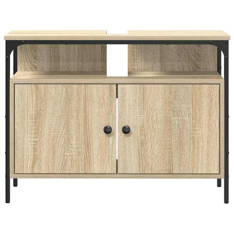 vidaXL Bathroom Sink Cabinet Brown 80 x 30 x 60 cm Engineered wood