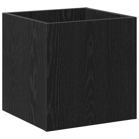 vidaXL Hallway Furniture Set with Storage 5 pcs Black oak andSilver
