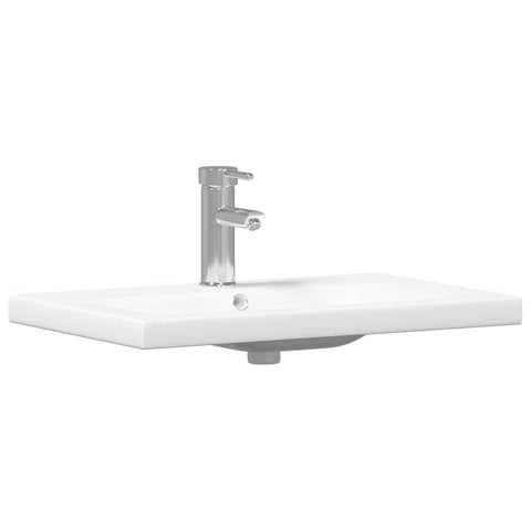vidaXL Sink Cabinet with Basin 2 pcs Old wood 60 x 38.5 x 48 cm