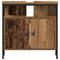 vidaXL Bathroom Furniture Set with Shelf 2 pcs Brown 60 x 30 x 60 cm