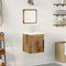vidaXL Bathroom Furniture Set 3 pcs Old Wood 41 x 38.5 x 46 cm