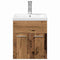 vidaXL Bathroom Furniture Set 3 pcs Old Wood 41 x 38.5 x 46 cm