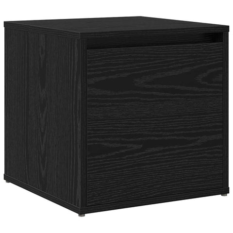 vidaXL Hallway Furniture Set 4 pcs Black oak 80 x 31 x 40 cm