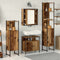 vidaXL Bathroom Furniture Set Other 4 pcs Old wood 33 x 33 x 185.5 cm