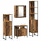 vidaXL Bathroom Furniture Set Other 4 pcs Old wood 33 x 33 x 185.5 cm