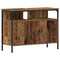 vidaXL Bathroom Cabinet Set 4 pcs Old wood 33 x 33 x 185.5 cm