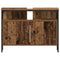 vidaXL Bathroom Cabinet Set 4 pcs Old wood 33 x 33 x 185.5 cm