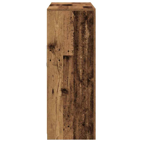vidaXL Sideboard 3 pcs Old wood 123 x 37 x 100 cm Engineered wood