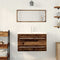 vidaXL Bathroom Sink Cabinet Wall-mounted Old wood 80 x 38.5 x 48 cm