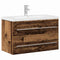 vidaXL Bathroom Sink Cabinet Wall-mounted Old wood 80 x 38.5 x 48 cm