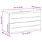 vidaXL Sink Cabinet with Basin 2 pcs Old wood 100 x 38.5 x 48 cm
