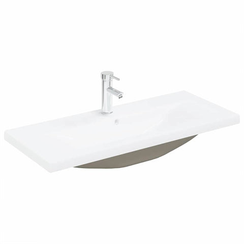 vidaXL Sink Cabinet Black oak 90 x 39 x 62 cm Engineered wood