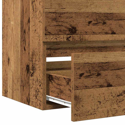 vidaXL Sink Cabinet Black oak 41 x 39 x 62 cm Engineered wood