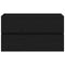 vidaXL Sink Cabinet Black oak 80 x 39 x 62 cm Engineered wood
