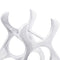 vidaXL Wine Rack Silver 23 x 14 x 28 cm Aluminium