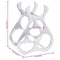 vidaXL Wine Rack Silver 23 x 14 x 28 cm Aluminium