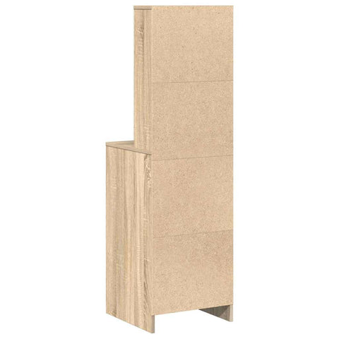 vidaXL Highboard Sonoma oak 40 x 41 x 135 cm Engineered wood