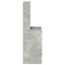 vidaXL Highboard Concrete grey 40 x 41 x 135 cm Engineered wood