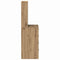 vidaXL Highboard Artisan oak 40 x 41 x 135 cm Engineered wood