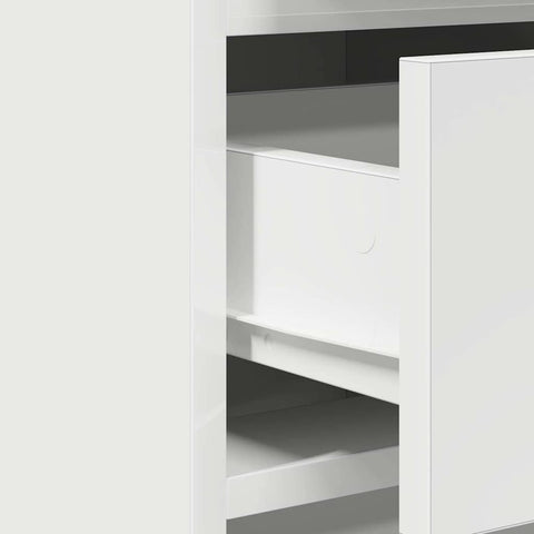vidaXL Sideboard with Drawer White 40 x 41 x 75 cm Engineered wood