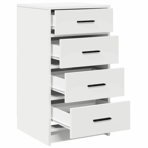 vidaXL Sideboard with Drawer White 40 x 41 x 75 cm Engineered wood