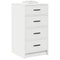 vidaXL Sideboard with Drawer White 40 x 41 x 75 cm Engineered wood