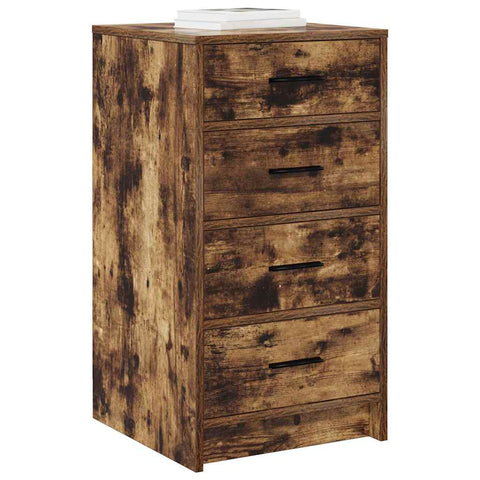 vidaXL Sideboard Smoked oak 40 x 41 x 75 cm Engineered wood