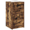 vidaXL Sideboard Smoked oak 40 x 41 x 75 cm Engineered wood