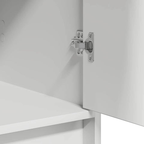 vidaXL Sideboard with Drawer White 40 x 40.5 x 75 cm Engineered wood