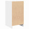 vidaXL Sideboard with Drawer White 40 x 40.5 x 75 cm Engineered wood