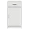 vidaXL Sideboard with Drawer White 40 x 40.5 x 75 cm Engineered wood