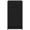 vidaXL Sideboard Black oak 40 x 40.5 x 75 cm Engineered wood