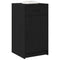 vidaXL Sideboard Black oak 40 x 40.5 x 75 cm Engineered wood