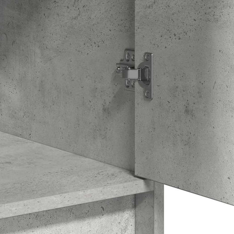 vidaXL Sideboard Concrete grey 40 x 40.5 x 75 cm Engineered wood