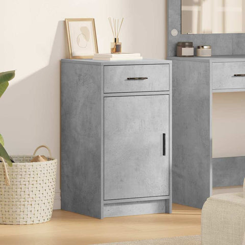 vidaXL Sideboard Concrete grey 40 x 40.5 x 75 cm Engineered wood
