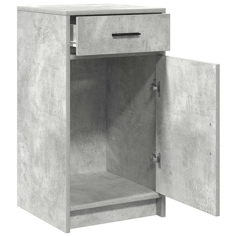 vidaXL Sideboard Concrete grey 40 x 40.5 x 75 cm Engineered wood