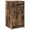 vidaXL Sideboard Smoked oak 40 x 40.5 x 75 cm Engineered wood