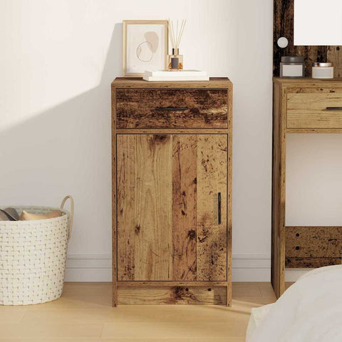 vidaXL Sideboard Old wood 40 x 40.5 x 75 cm Engineered wood