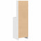 vidaXL Highboard with Drawer White 40 x 40.5 x 135 cm Engineered wood