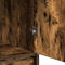 vidaXL Highboard Smoked oak 40 x 40.5 x 135 cm Engineered wood