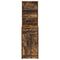 vidaXL Highboard Smoked oak 40 x 40.5 x 135 cm Engineered wood