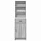 vidaXL Highboard Grey sonoma 40 x 40.5 x 135 cm Engineered wood
