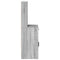 vidaXL Highboard Grey sonoma 40 x 40.5 x 135 cm Engineered wood