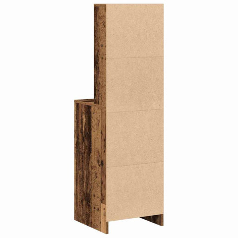 vidaXL Highboard Old wood 40 x 40.5 x 135 cm Engineered wood