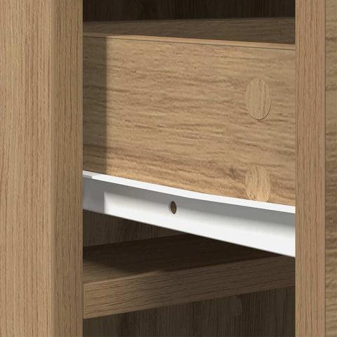 vidaXL Highboard Artisan oak 40 x 40.5 x 135 cm Engineered wood
