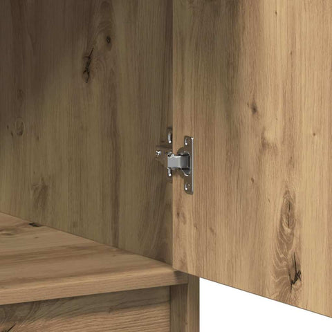 vidaXL Highboard Artisan oak 40 x 40.5 x 135 cm Engineered wood