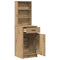 vidaXL Highboard Artisan oak 40 x 40.5 x 135 cm Engineered wood