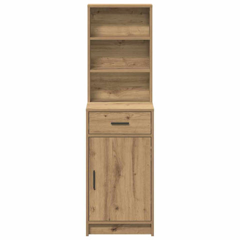 vidaXL Highboard Artisan oak 40 x 40.5 x 135 cm Engineered wood