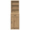 vidaXL Highboard Artisan oak 40 x 40.5 x 135 cm Engineered wood